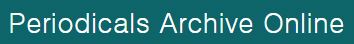PAO(Periodicals Archive Online)